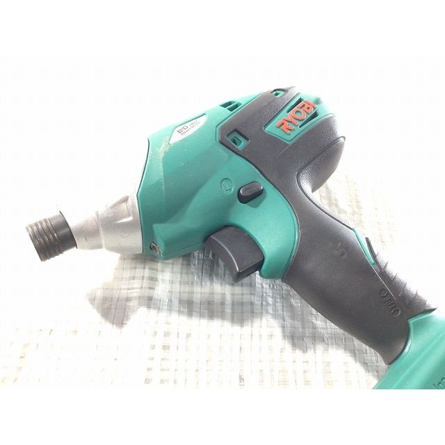 ☆中古品☆RYOBI リョービ 14.4V 充電式インパクトドライバ BID-1407 バッテリー1個 充電器 ケース付き 66294