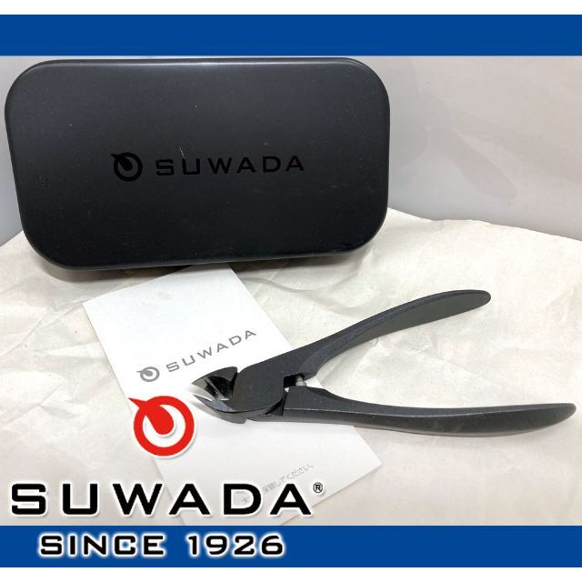 不定休営業時間SUWADA ■ネイルニッパー / ブラック ( L ) ■諏訪田製作所 爪切り