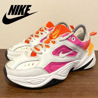 ナイキ(NIKE)のNIKE W M2K TEKNO ナイキ ウィメンズテクノ ホワイト ピンク(スニーカー)