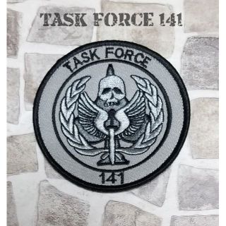 Tsk Force141　ワッペン　色【シルバー】(個人装備)