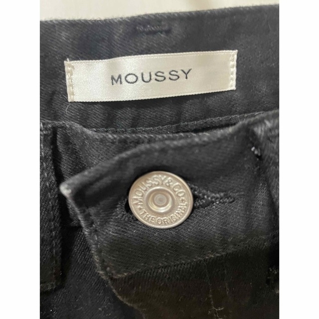 moussy(マウジー)のmoussy  HW Rebirth BLACK SKINNY レディースのパンツ(デニム/ジーンズ)の商品写真