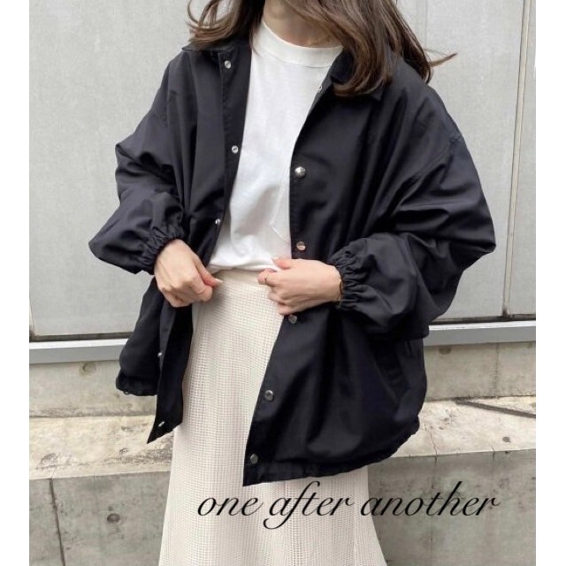 one after another NICE CLAUP(ワンアフターアナザーナイスクラップ)の新品 one after another NUNコーチジャケット レディースのジャケット/アウター(ブルゾン)の商品写真