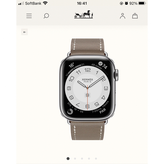 Hermes - 新品 HERMES Apple Watch 8 シンプルトゥール 41 mmの通販 by