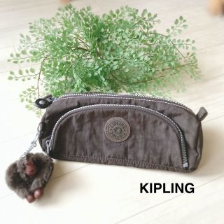 キプリング(kipling)のキプリング　ペンケース　ポーチ　茶　ブラウン　ゴリラ(ポーチ)