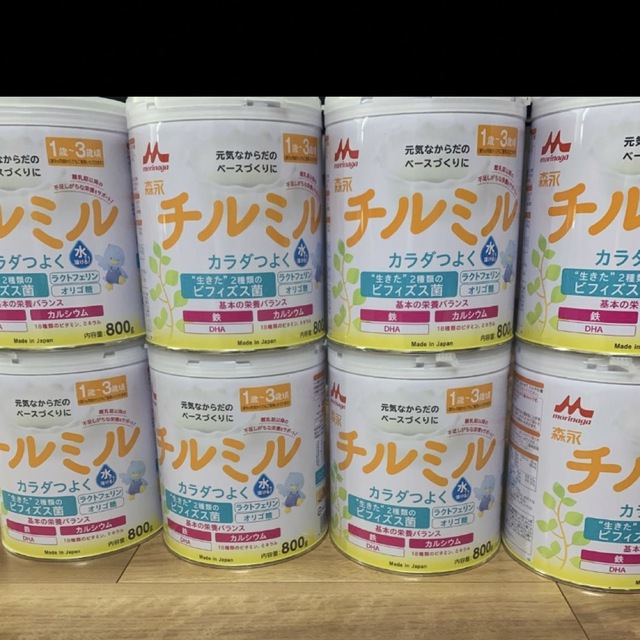 森永 チルミル 800g缶 スティックタイプ10本 - ミルク