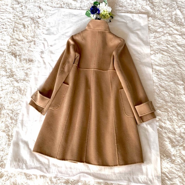 MaxMara クチートアマーノ  アンゴラ　38 バイカラー　ワンピース