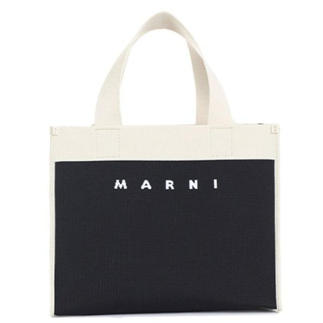 MARNI ロゴ キャンバス トート スモール