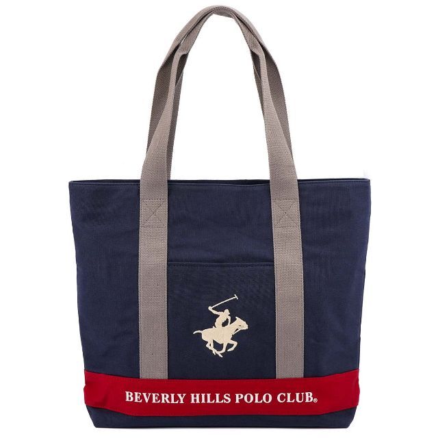 BEVERLY HILLS POLO CLUB（BHPC）(ビバリーヒルズポロクラブ)のビバリーヒルズポロクラブ トートバッグ  BHC003 ネイビー レディースのバッグ(トートバッグ)の商品写真