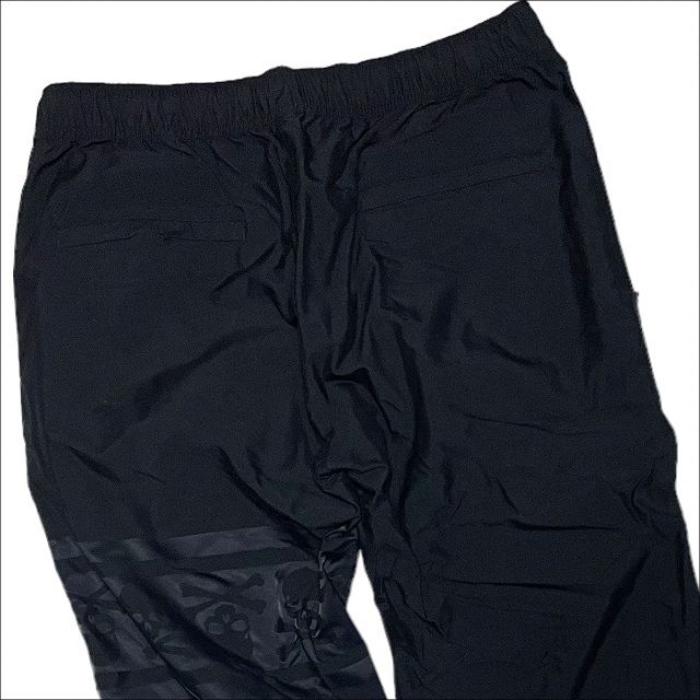 J7378 美品 FCRB×マスターマインド ナイロンセットアップ 黒 M/L