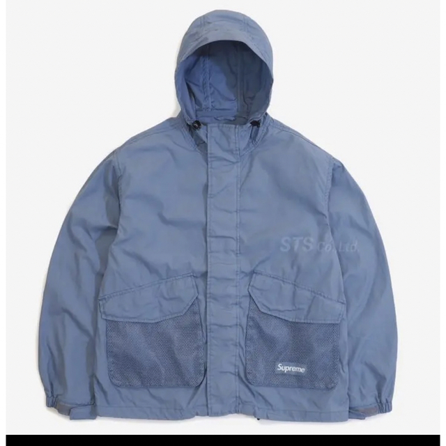 Supreme Mesh Pocket Cargo Jacket "Slate