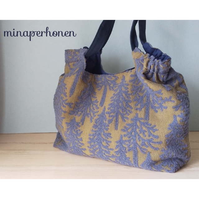 lavender様専用】ミナペルホネンハンドメイドシャーリングバッグ lavender様専用】ミナペルホネンハンドメイドシャーリングバッグ