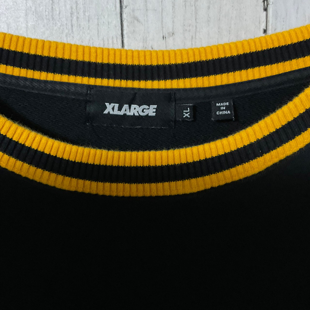 XLARGE(エクストララージ)の【大人気モデル】XLARGE スウェットXL  パイル地ロゴ センターロゴ メンズのトップス(スウェット)の商品写真