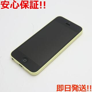 アイフォーン(iPhone)の美品 DoCoMo iPhone5c 32GB イエロー  M444(スマートフォン本体)