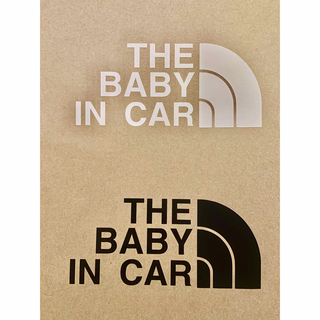 BABY IN CAR ベイビーインカー【カッティングステッカー】(ステッカー)