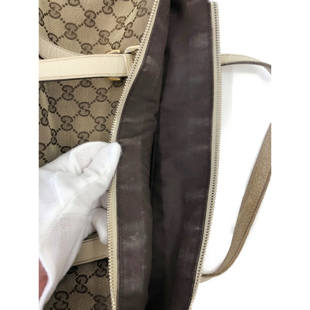 Gucci(グッチ)の〇〇GUCCI グッチ アビーライン トートバッグ 141470 ベージュ レディースのバッグ(その他)の商品写真