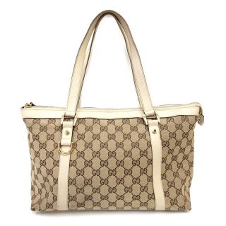 グッチ(Gucci)の〇〇GUCCI グッチ アビーライン トートバッグ 141470 ベージュ(その他)