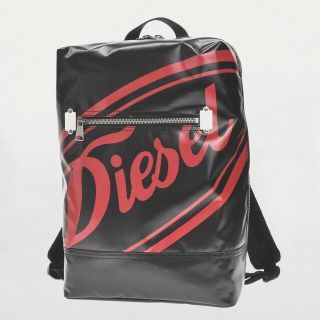 ディーゼル(DIESEL)のDIESEL ディーゼル リュック バックパック ブラック レッド(バッグパック/リュック)