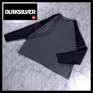 クイックシルバー(QUIKSILVER)の90s 00s 古着 クイックシルバー コットン ニット オールドサーフ L相当(ニット/セーター)