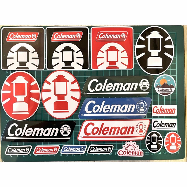 Coleman(コールマン)のコールマン　アウトドア　キャンプ　防水ステッカー40枚 スポーツ/アウトドアのアウトドア(その他)の商品写真