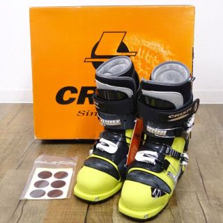 未使用 クリスピー CRISPI SHIVER RANDO NEON THERMO 25.0cm NTN テレマーク スキー スキーブーツ 登山 バックカントリー BCスキー(ブーツ)