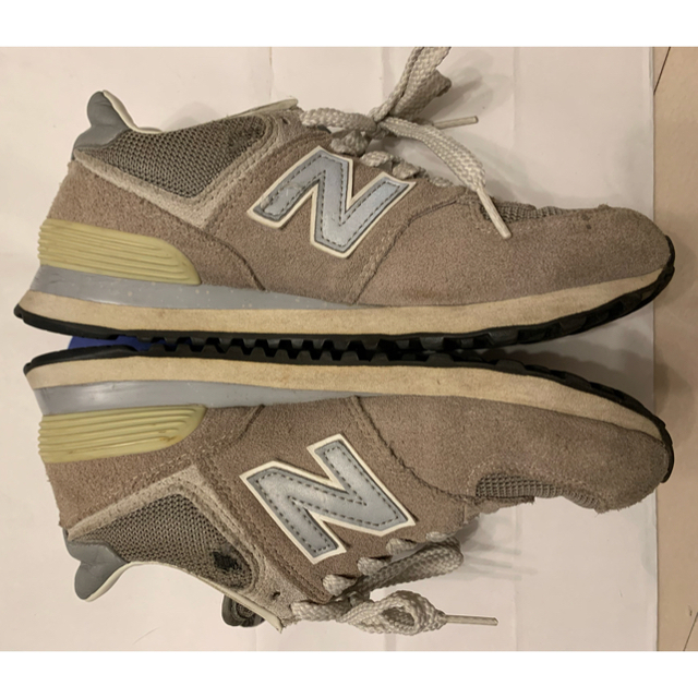 574（New Balance）(ゴーナナヨン)のニューバランス スニーカー 574 NB グレー23.5 レディースの靴/シューズ(スニーカー)の商品写真