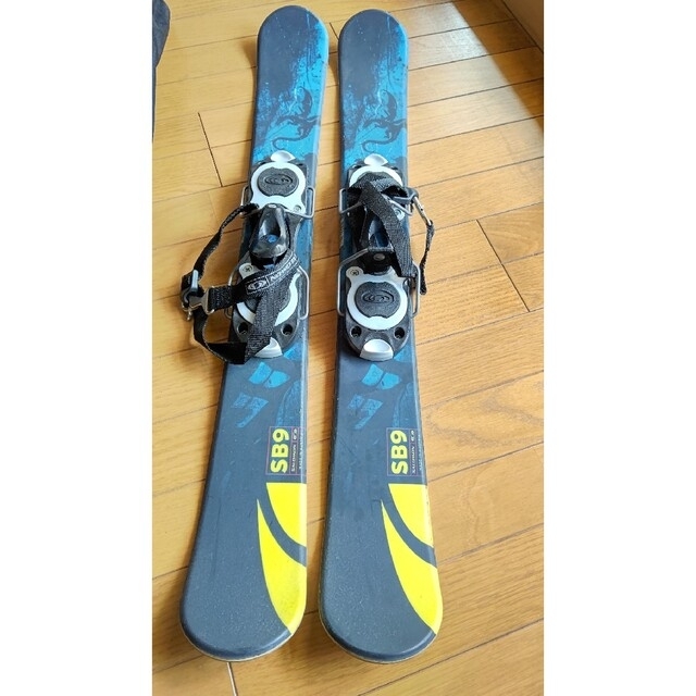 【美品】SALOMON サロモン ショートスキー板 収納バック付板