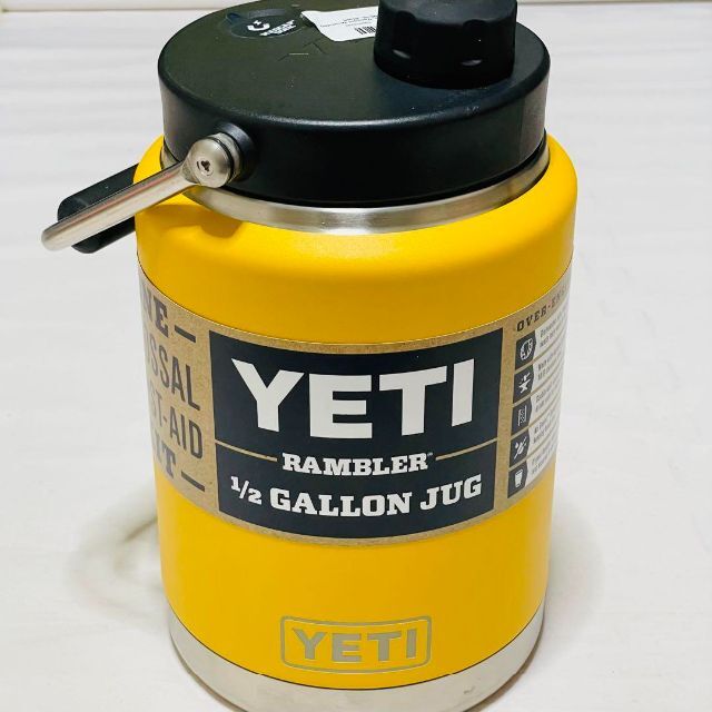 数量限定】 新品未使用 イエティ YETI イエロー ハーフガロン