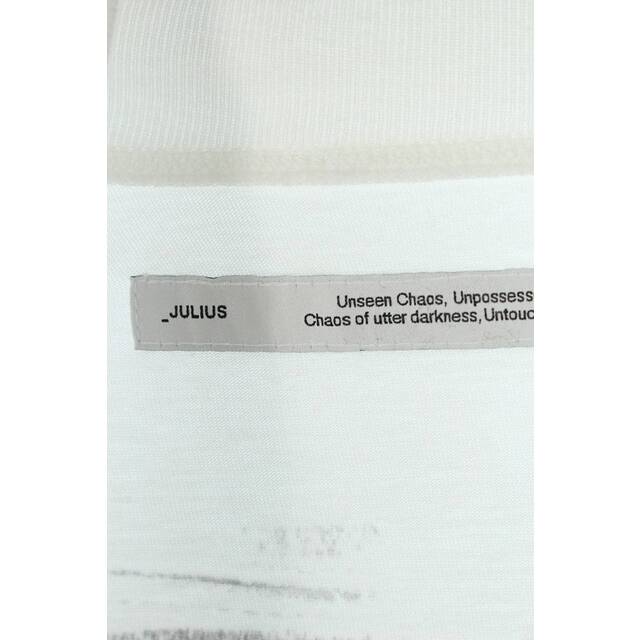 JULIUS(ユリウス)のユリウス 22SS 767CUM3 プリント タートルネック 長袖カットソー メンズ 2 メンズのトップス(Tシャツ/カットソー(七分/長袖))の商品写真