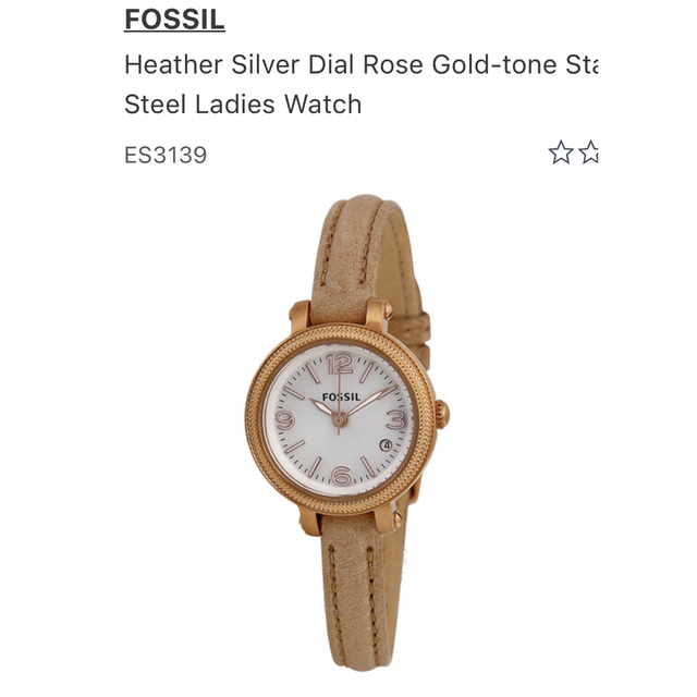 FOSSIL(フォッシル)のFOSSIL フォッシル　腕時計　レディース レディースのファッション小物(腕時計)の商品写真