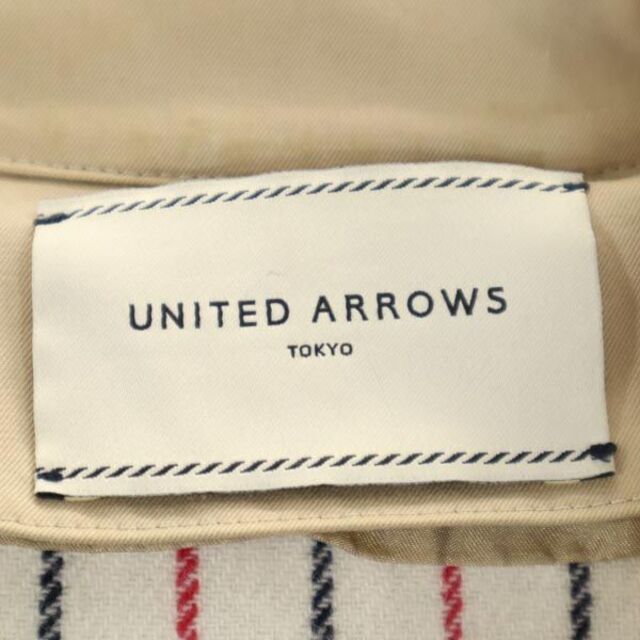 UNITED ARROWS(ユナイテッドアローズ)のユナイテッドアローズ 日本製 2way トレンチ コート 36 ベージュ UNITED ARROWS TOKYO ライナー付き ウエストベルト レディース 【中古】  【230213】 レディースのジャケット/アウター(ロングコート)の商品写真