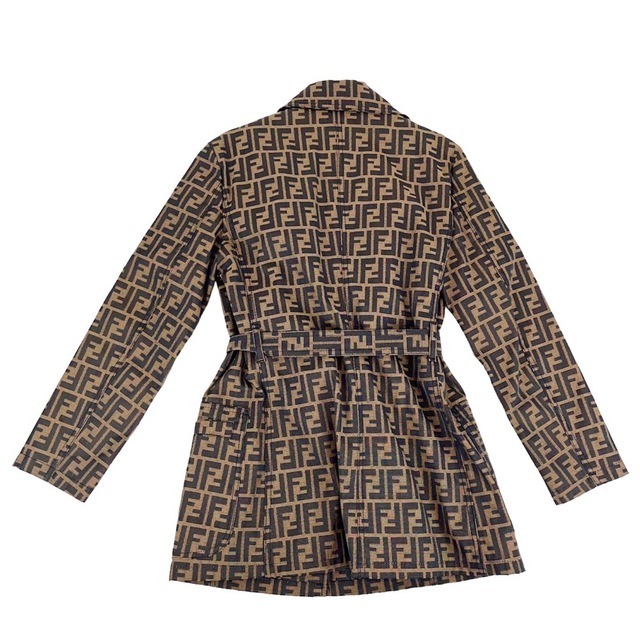 FENDI ズッカ柄 トレンチコート-
