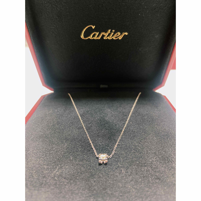 （美品）カルティエ CARTIER スィートトリニティネックレス 3連 3カラー B7218200 K18 PG × WG × YG 保証書 8722