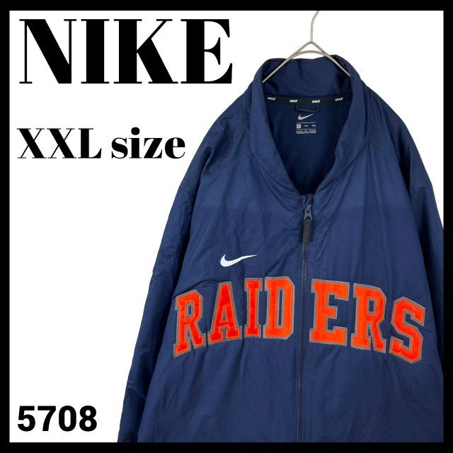 NFL LOGO 7 RAIDERS レイダース 中綿ジャケット メンズ L