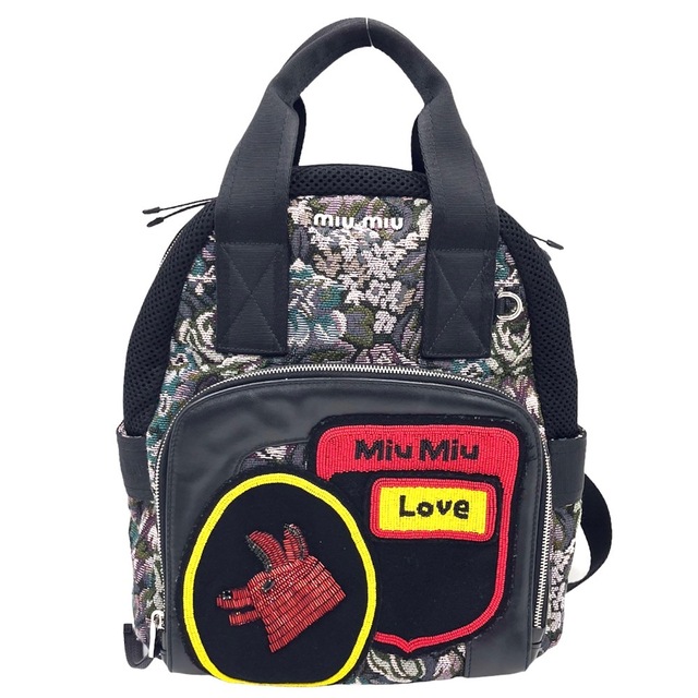 楽天スーパーセール】 miumiu - MIUMIU ミュウミュウ リュック ビーズ