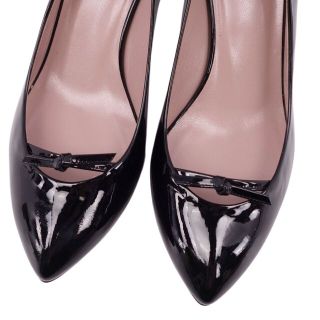 Gucci - 未使用 グッチ GUCCI パンプス エナメルレザー ヒール