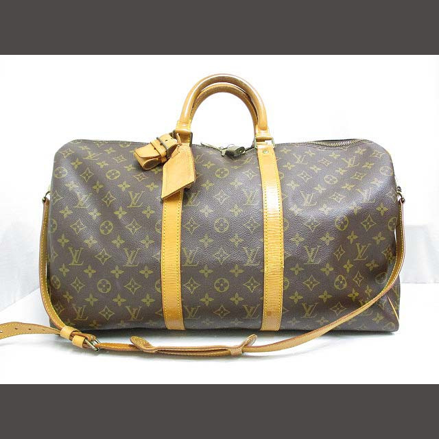 LOUIS VUITTON(ルイヴィトン)のルイヴィトン モノグラム キーポル バンドリエール 50 M41416 ボストン メンズのバッグ(ボストンバッグ)の商品写真