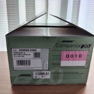 BOSE マルチメディアスピーカー COMPANION20の通販 by 寝こね子猫's