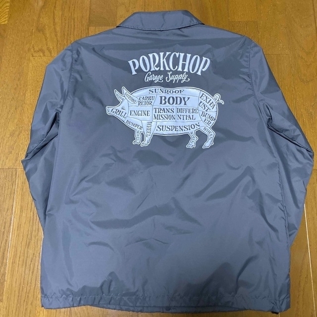 porkchop コーチジャケット 初期 グレー Mサイズ キムタク