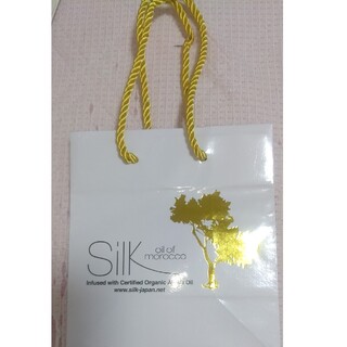シルクオイルオブモロッコ　silk oil of Morocco  ショップ袋