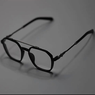 ステュディオス(STUDIOUS)の未来機械　黒色眼鏡　ゴシック　パンク　やみかわ　ストレート　ロック(サングラス/メガネ)