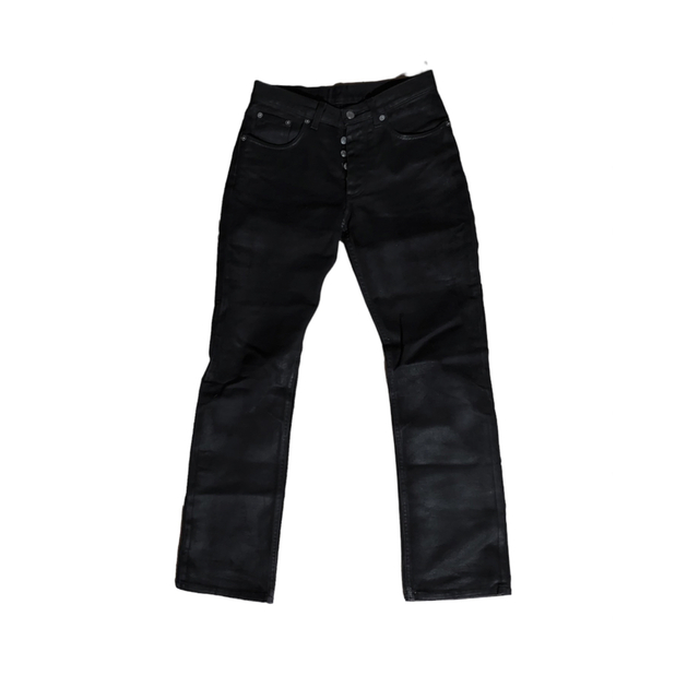 Helmut lang coated black denim size 26