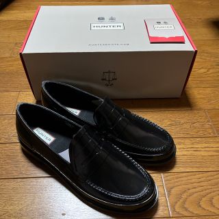 ハンター(HUNTER)のHUNTER MENS REFINED PENNY LOAFER GLOSS(長靴/レインシューズ)