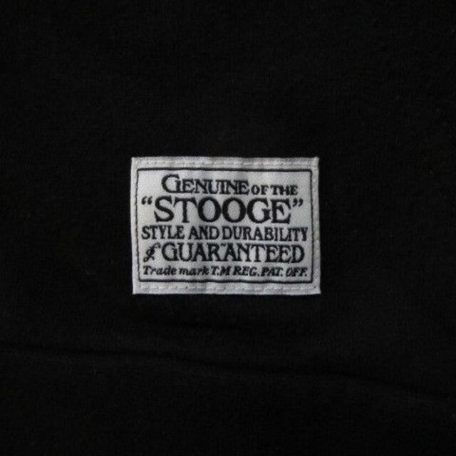 STOOGE & CO スカル BLACK ダブルZIPパーカー S メンズのトップス(パーカー)の商品写真