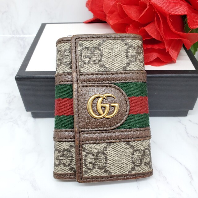 GUCCI オフィディア　グッチ　キーケース