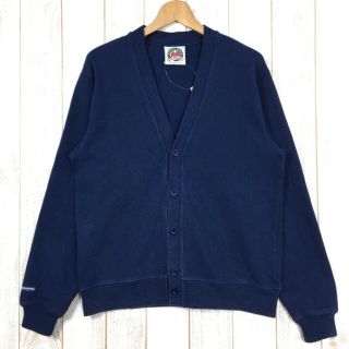 バーバリアン(Barbarian)のMENs M  バーバリアン 12oz クラシック カーディガン 12oz Classic Cardigan スウェット カナダ製 BARBARIAN ネイビー系(その他)