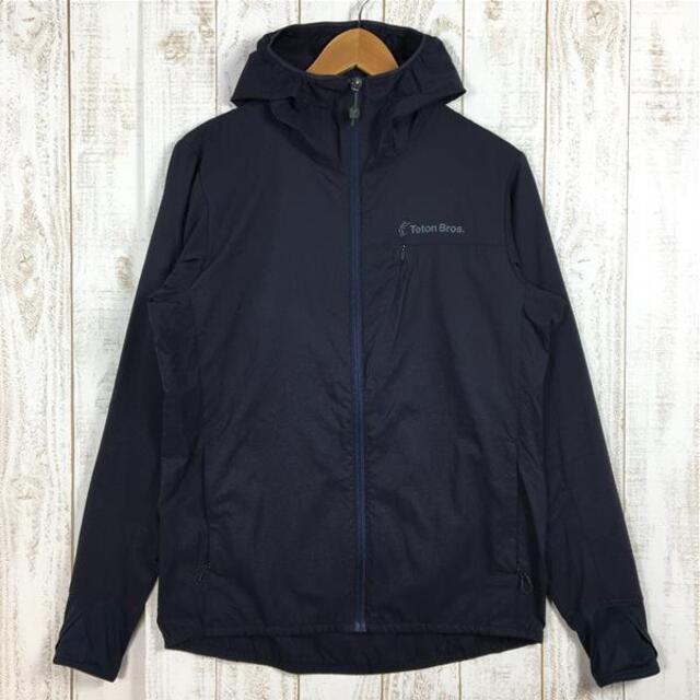 MENs M  ティートンブロス スリック フーディ Slick Hoody ジャケット インサレーション ウィンドシェル ソフトシェル TETON BROS TB221-15M Gunmetal ネイビー系