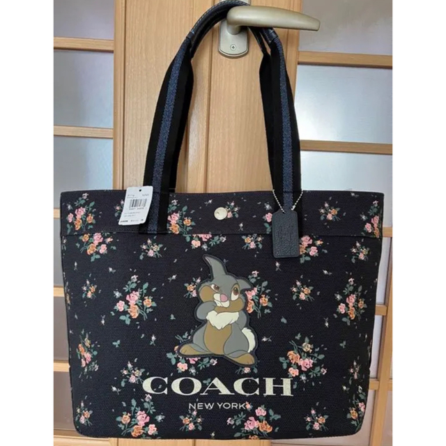 COACH × Disney コーチ ディズニー バンビ とんすけ トートバッグ