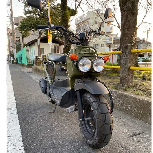 激安大特価！ ズーマー50cc カーキ色 HONDA ZOOMER 車体 - www