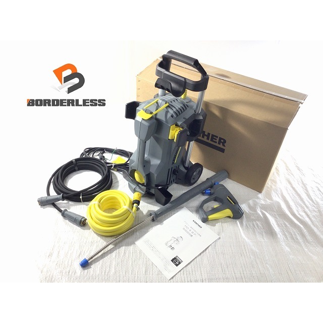 ☆未使用品☆KARCHER ケルヒャー 業務用 高圧洗浄機 HD4/8P 1520-971 100V 60Hz 洗車 庭掃除 外壁 66621