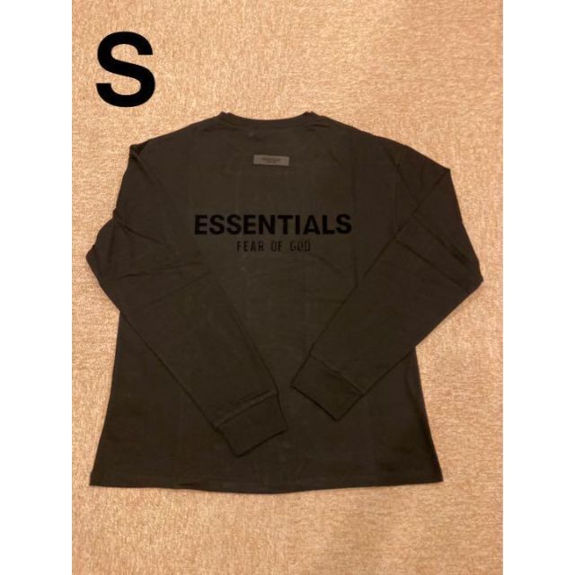 FOG ESSENTIALS バックロゴ ロンT 黒 / STシャツ/カットソー(七分/長袖)